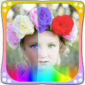 Cute Color Switch Pic Editor أيقونة
