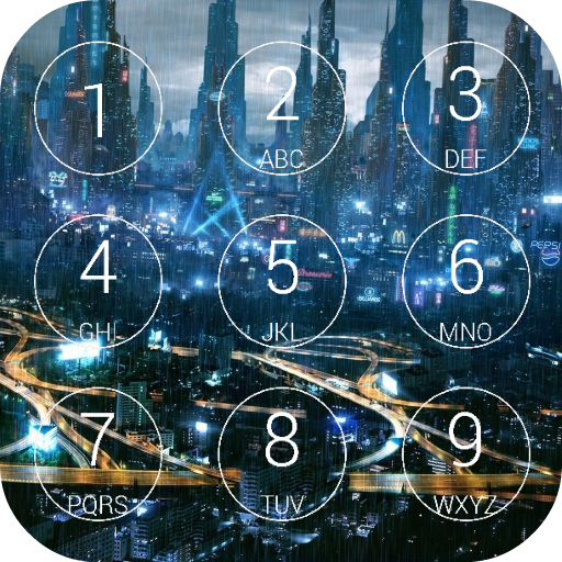 Futuristic City Lock Screen icon