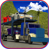 Car Transporter Truck: Parking icon