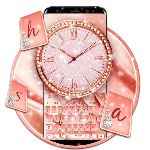 Rose Gold Watch Keyboard icon