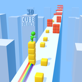 Block Stack Cube Surfer - Cube Run icon