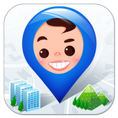 KOREA TRAVEL MAP with Google icon