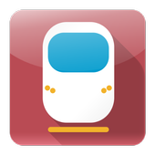 In Train timetable train Italy icon