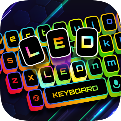 RGB LED Keyboard – Lighting Keyboard, Neon Led icon