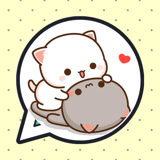 Mochi Mochi Peach Cat Wallpaper - Sticker Whatsapp icon