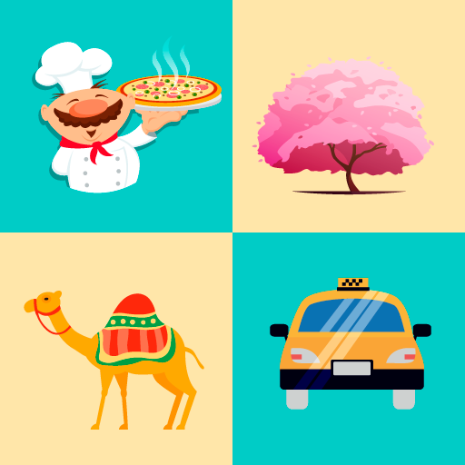 Memory Game: World matching game. Memotest Travel icon