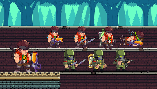 METAL WARRIOR : shooter aliens screenshot 1