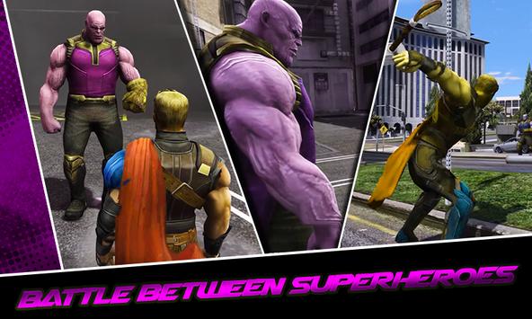 Infinity Superhero Future Fight: Thor vs. Thanos screenshot 2