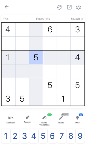 Sudoku jogos de quebra-cabeça screenshot 7