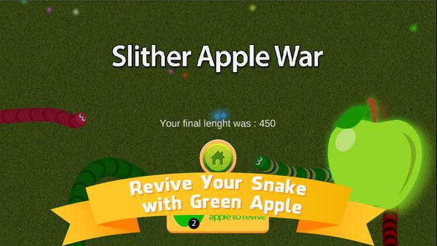 Slither Worm IO 🐍 Snake Eater Dash in Apple War screenshot 4