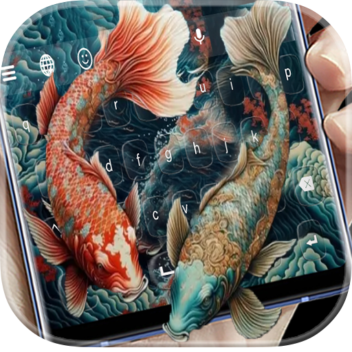Koi Fish Love Keyboard icon