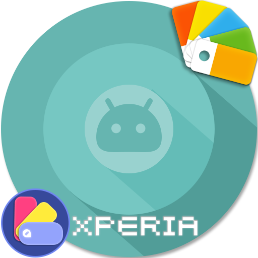XPERIA ON™ | O Cyan Theme 🎨Design For SONY icon