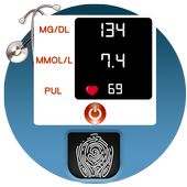 Blood Sugar Diary : Glucose Health Checker Tracker icon