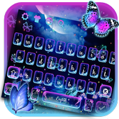 SMS Neon Fairyland Keyboard Theme icon
