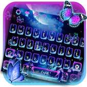 SMS Neon Fairyland Keyboard Theme on 9Apps