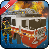 Virtual Firefighter Hero City Rescuer icon