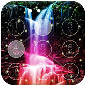 Waterfall Firefly Lock Screen icon