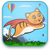 Talking Cat Fly Game icon