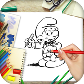 ikon How to Draw Smurf