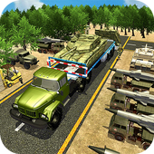Army Vehicle Transporter: Super Truck Trailer icon