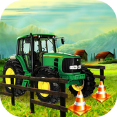 Farming Tractor Parking Games icon