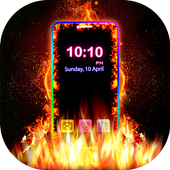 Fire Edge-LED Borderlighting Live Wallpaper icon