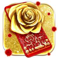 Diamant-Gold-Rose-Tastatur