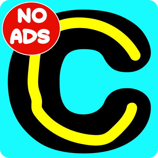 बच्चों के लिए अक्षर अनुरेखण आइकन