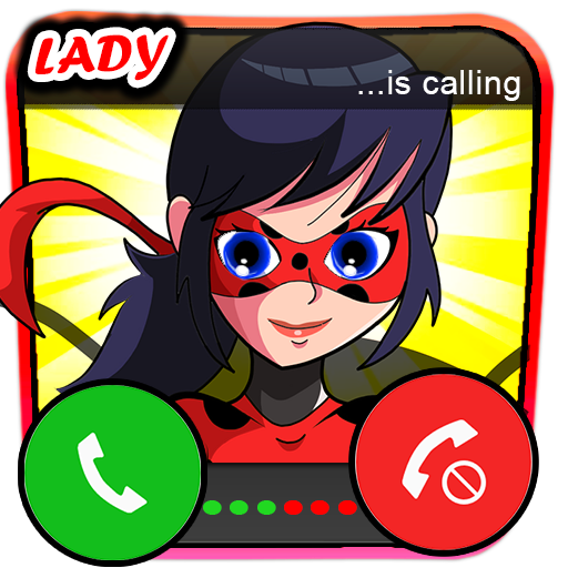 Fake Chat &amp; Fake Call from Ladybug icon