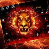 Flame Lion Keyboard on 9Apps