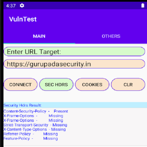 WebApp Vulnerability Test आइकन