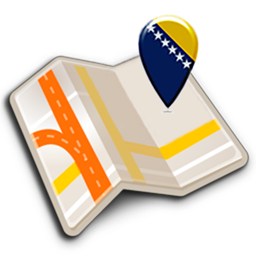 Bosnia and Herzegovina map icon