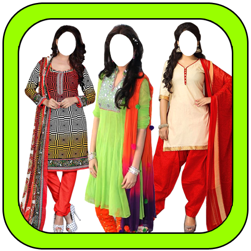 Churidar Dress Photo Suit icon