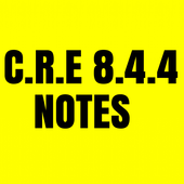 C. R. E notes 8.4.4 Form 1 - Form 4 Notes icon
