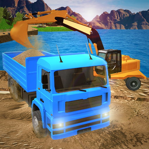 Excavator Games: City Construction Simulator 18 icon