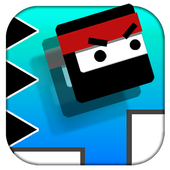 Cube Ninja: Retro Endless Jump icon