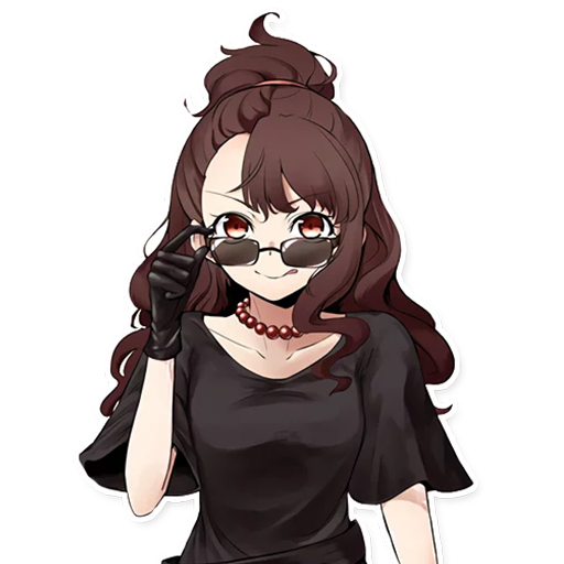 Anime stickers for WhatsApp and Telegram icon