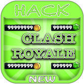 Hack For Clash Royale Game App Joke - Prank. icon