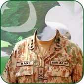 Army Uniforms Editor-Army Dress Photo Editor أيقونة