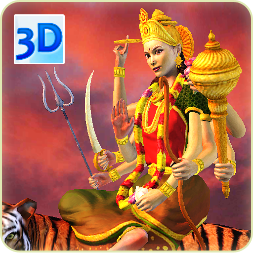3D Durga Live Wallpaper icon
