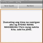 Funny Quotes Tagalog icon