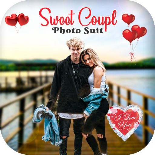 Sweet Couple Photo Suit: Love Couple Photo Suit icon
