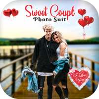 Sweet Couple Photo Suit: Love Couple Photo Suit