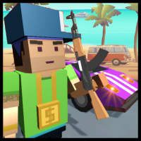 Blocky Dude Theft Crime Wars - Gangster Auto City