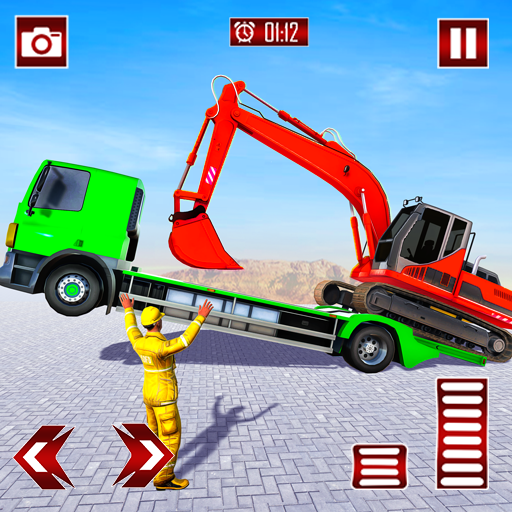 Grand Truck Transport Heavy Excavator Games icon