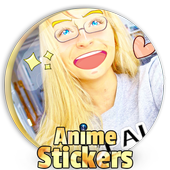 Anime Stickers Camera icon