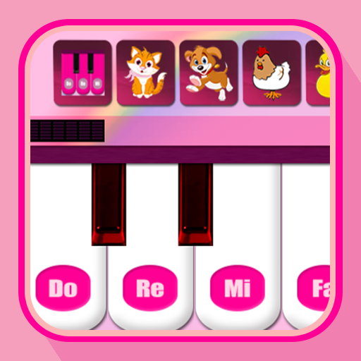 Kids Pink Piano Music &amp; Songs icon