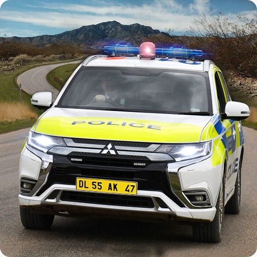 4x4 Real Police Car Driver Sim icon