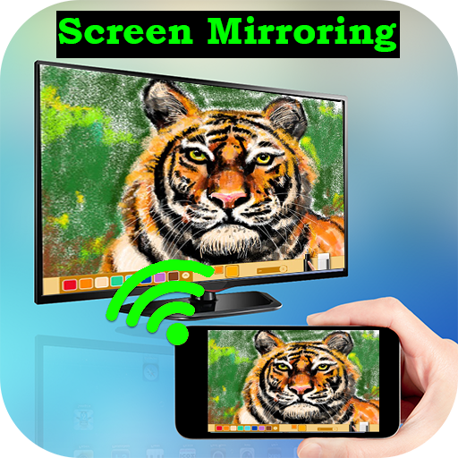 Screen Mirroring with TV : Share Video on TV icon