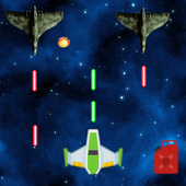 space fighter game icon